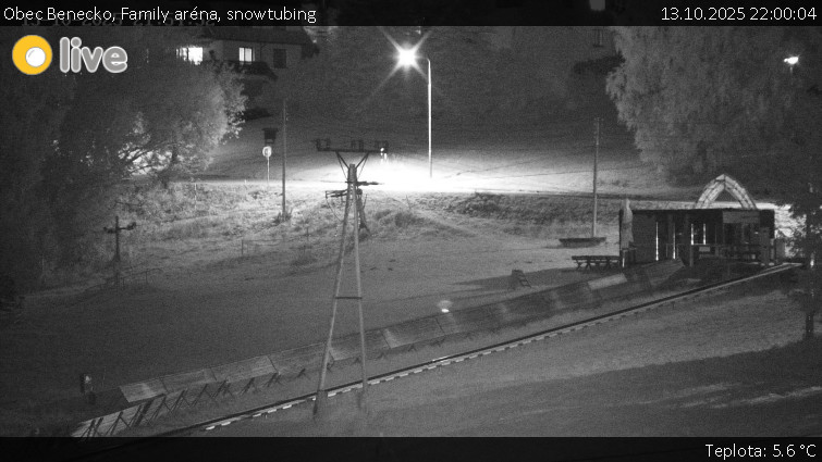 Obec Benecko - Family aréna, snowtubing - 13.10.2025 v 22:00 Obec Benecko - Family aréna, snowtubing - 13.10.2025 v 22:00
