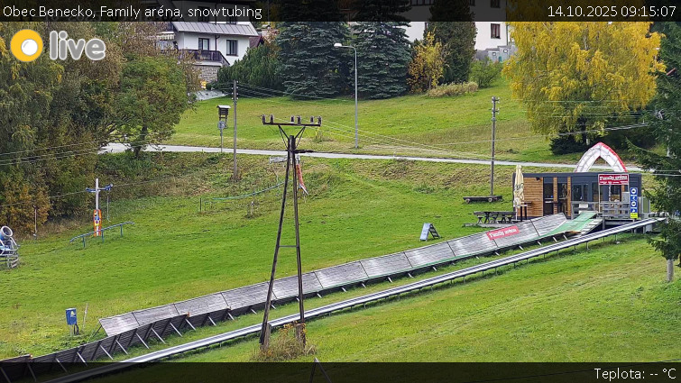 Obec Benecko - Family aréna, snowtubing - 14.10.2025 v 09:15 Obec Benecko - Family aréna, snowtubing - 14.10.2025 v 09:15