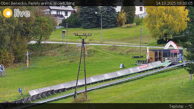 Obec Benecko - Family aréna, snowtubing - 14.10.2025 v 09:30 Obec Benecko - Family aréna, snowtubing - 14.10.2025 v 09:30