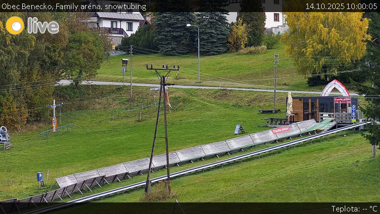 Obec Benecko - Family aréna, snowtubing - 14.10.2025 v 10:00 Obec Benecko - Family aréna, snowtubing - 14.10.2025 v 10:00