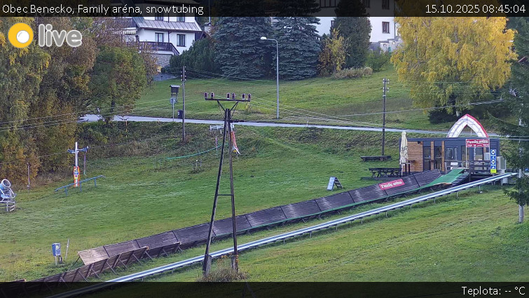 Obec Benecko - Family aréna, snowtubing - 15.10.2025 v 08:45 Obec Benecko - Family aréna, snowtubing - 15.10.2025 v 08:45
