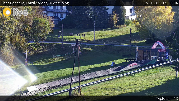 Obec Benecko - Family aréna, snowtubing - 15.10.2025 v 09:30 Obec Benecko - Family aréna, snowtubing - 15.10.2025 v 09:30