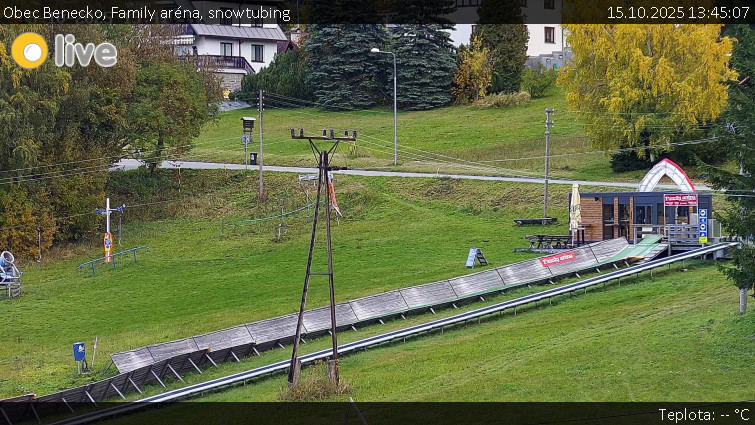 Obec Benecko - Family aréna, snowtubing - 15.10.2025 v 13:45 Obec Benecko - Family aréna, snowtubing - 15.10.2025 v 13:45