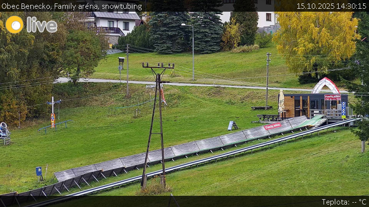 Obec Benecko - Family aréna, snowtubing - 15.10.2025 v 14:30 Obec Benecko - Family aréna, snowtubing - 15.10.2025 v 14:30