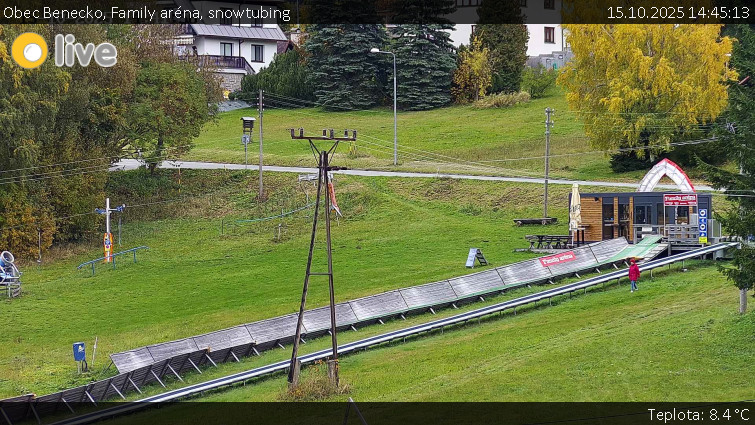 Obec Benecko - Family aréna, snowtubing - 15.10.2025 v 14:45 Obec Benecko - Family aréna, snowtubing - 15.10.2025 v 14:45