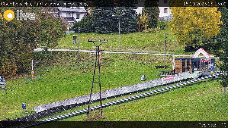 Obec Benecko - Family aréna, snowtubing - 15.10.2025 v 15:15 Obec Benecko - Family aréna, snowtubing - 15.10.2025 v 15:15