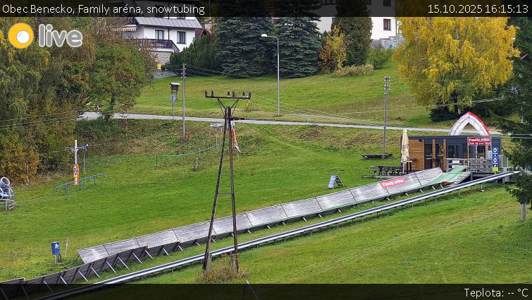 Obec Benecko - Family aréna, snowtubing - 15.10.2025 v 16:15 Obec Benecko - Family aréna, snowtubing - 15.10.2025 v 16:15
