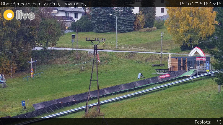 Obec Benecko - Family aréna, snowtubing - 15.10.2025 v 18:15 Obec Benecko - Family aréna, snowtubing - 15.10.2025 v 18:15