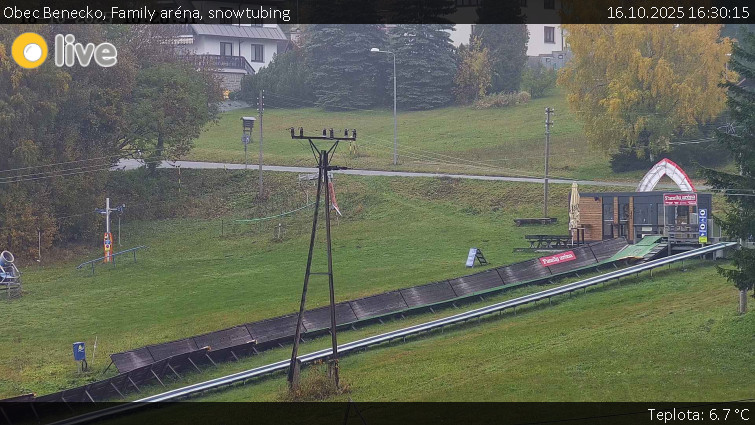 Obec Benecko - Family aréna, snowtubing - 16.10.2025 v 16:30 Obec Benecko - Family aréna, snowtubing - 16.10.2025 v 16:30
