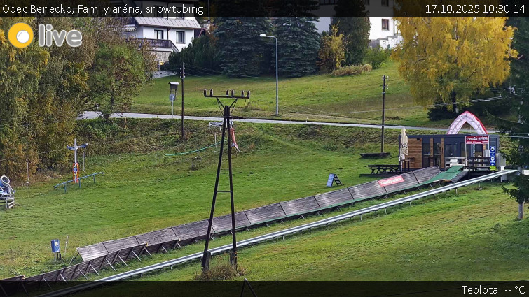 Obec Benecko - Family aréna, snowtubing - 17.10.2025 v 10:30 Obec Benecko - Family aréna, snowtubing - 17.10.2025 v 10:30