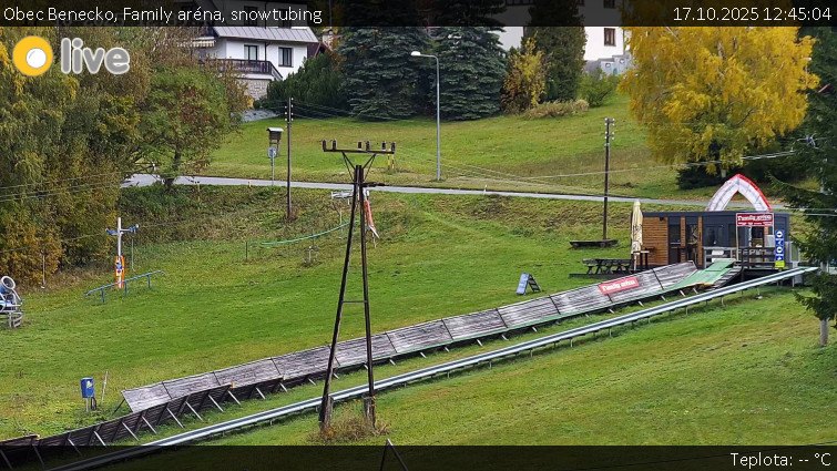 Obec Benecko - Family aréna, snowtubing - 17.10.2025 v 12:45 Obec Benecko - Family aréna, snowtubing - 17.10.2025 v 12:45