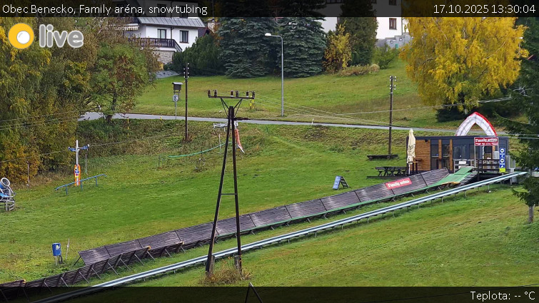 Obec Benecko - Family aréna, snowtubing - 17.10.2025 v 13:30 Obec Benecko - Family aréna, snowtubing - 17.10.2025 v 13:30