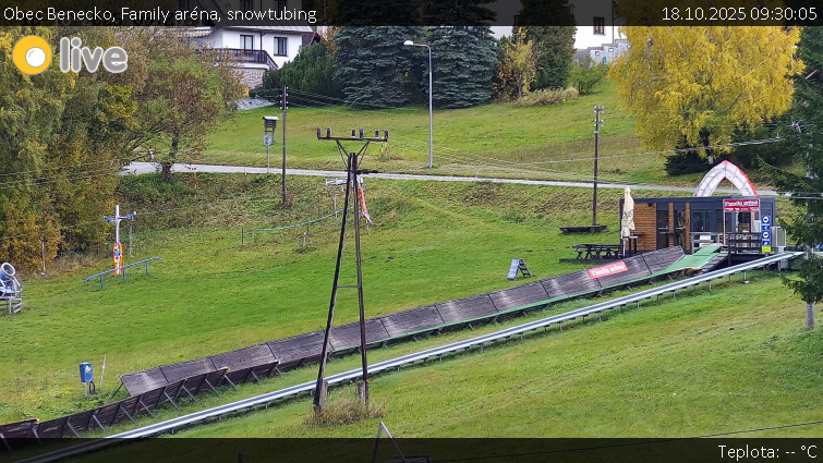 Obec Benecko - Family aréna, snowtubing - 18.10.2025 v 09:30 Obec Benecko - Family aréna, snowtubing - 18.10.2025 v 09:30