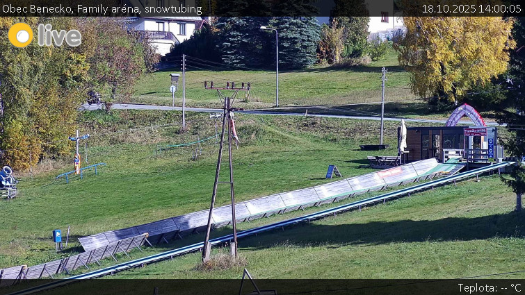 Obec Benecko - Family aréna, snowtubing - 18.10.2025 v 14:00 Obec Benecko - Family aréna, snowtubing - 18.10.2025 v 14:00