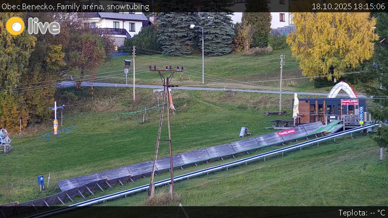 Obec Benecko - Family aréna, snowtubing - 18.10.2025 v 18:15 Obec Benecko - Family aréna, snowtubing - 18.10.2025 v 18:15