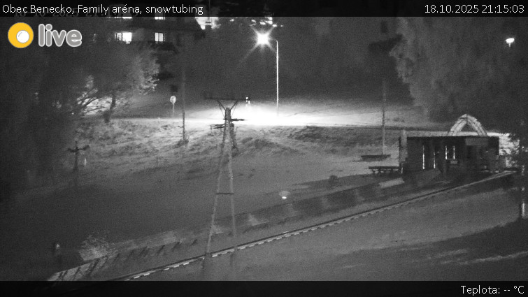Obec Benecko - Family aréna, snowtubing - 18.10.2025 v 21:15 Obec Benecko - Family aréna, snowtubing - 18.10.2025 v 21:15