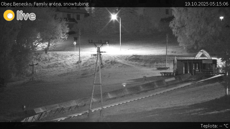 Obec Benecko - Family aréna, snowtubing - 19.10.2025 v 05:15 Obec Benecko - Family aréna, snowtubing - 19.10.2025 v 05:15