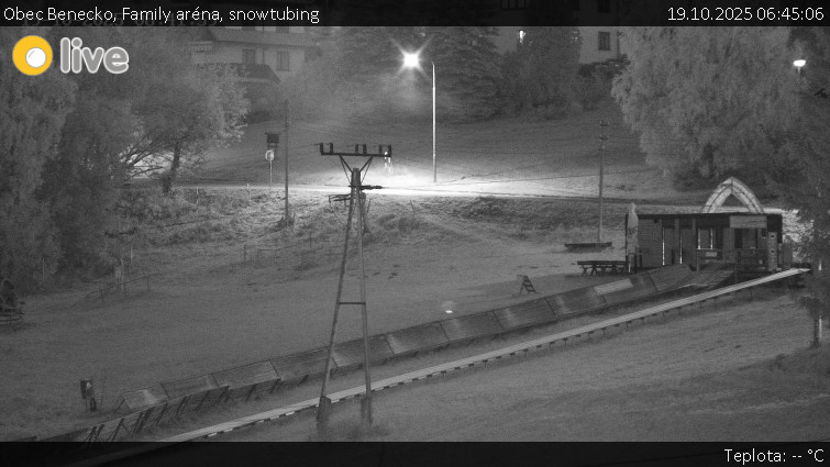 Obec Benecko - Family aréna, snowtubing - 19.10.2025 v 06:45 Obec Benecko - Family aréna, snowtubing - 19.10.2025 v 06:45