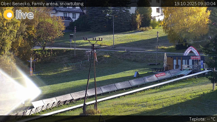 Obec Benecko - Family aréna, snowtubing - 19.10.2025 v 09:30 Obec Benecko - Family aréna, snowtubing - 19.10.2025 v 09:30