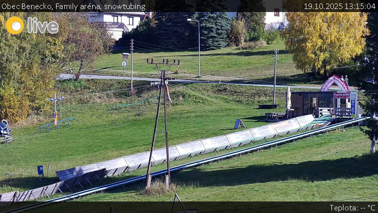 Obec Benecko - Family aréna, snowtubing - 19.10.2025 v 13:15 Obec Benecko - Family aréna, snowtubing - 19.10.2025 v 13:15