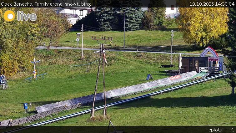 Obec Benecko - Family aréna, snowtubing - 19.10.2025 v 14:30 Obec Benecko - Family aréna, snowtubing - 19.10.2025 v 14:30
