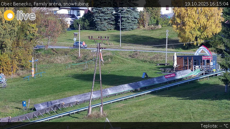Obec Benecko - Family aréna, snowtubing - 19.10.2025 v 16:15 Obec Benecko - Family aréna, snowtubing - 19.10.2025 v 16:15