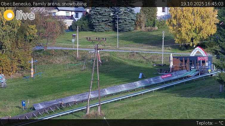 Obec Benecko - Family aréna, snowtubing - 19.10.2025 v 16:45 Obec Benecko - Family aréna, snowtubing - 19.10.2025 v 16:45