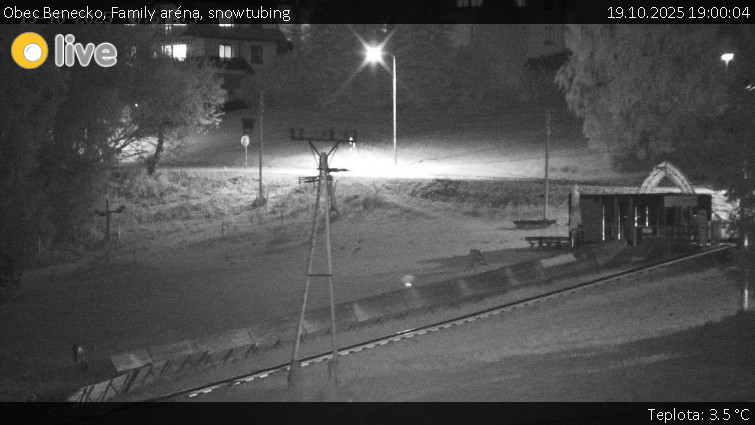 Obec Benecko - Family aréna, snowtubing - 19.10.2025 v 19:00 Obec Benecko - Family aréna, snowtubing - 19.10.2025 v 19:00