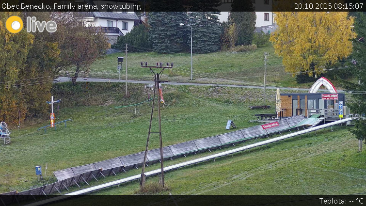 Obec Benecko - Family aréna, snowtubing - 20.10.2025 v 08:15 Obec Benecko - Family aréna, snowtubing - 20.10.2025 v 08:15