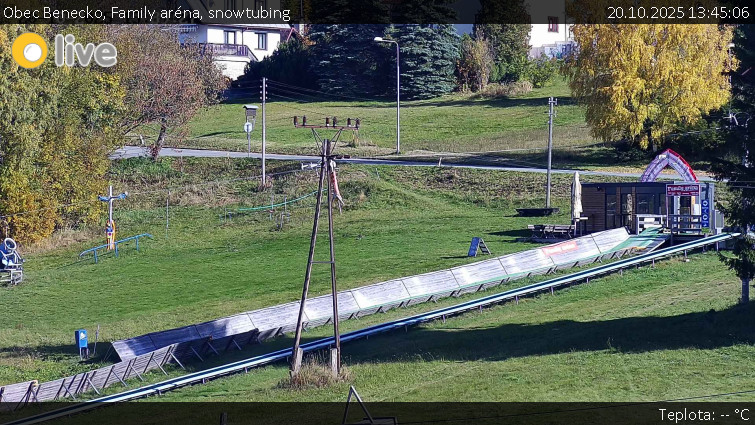 Obec Benecko - Family aréna, snowtubing - 20.10.2025 v 13:45 Obec Benecko - Family aréna, snowtubing - 20.10.2025 v 13:45