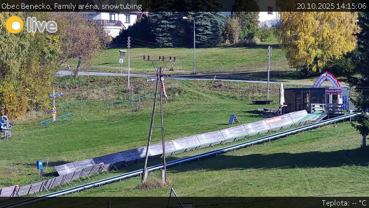 Obec Benecko - Family aréna, snowtubing - 20.10.2025 v 14:15 Obec Benecko - Family aréna, snowtubing - 20.10.2025 v 14:15