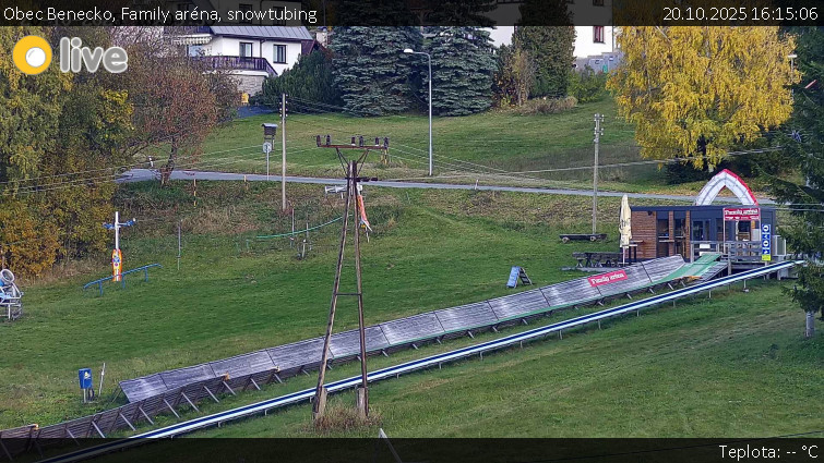 Obec Benecko - Family aréna, snowtubing - 20.10.2025 v 16:15 Obec Benecko - Family aréna, snowtubing - 20.10.2025 v 16:15