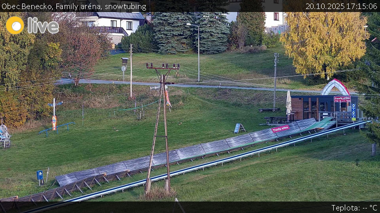 Obec Benecko - Family aréna, snowtubing - 20.10.2025 v 17:15 Obec Benecko - Family aréna, snowtubing - 20.10.2025 v 17:15