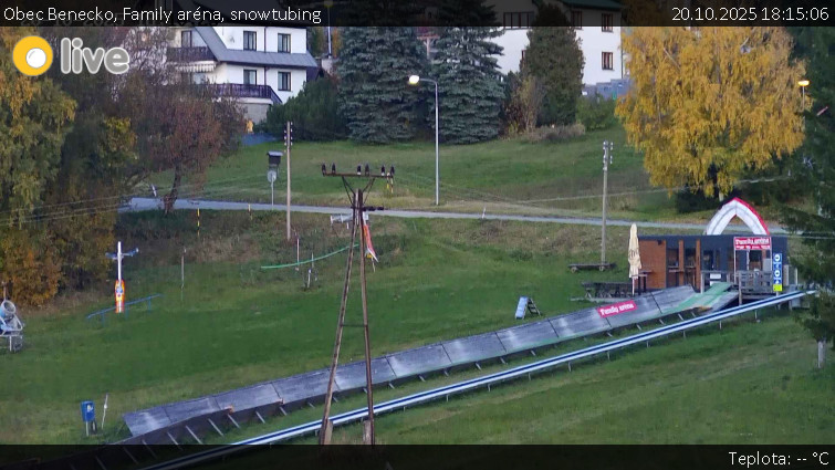 Obec Benecko - Family aréna, snowtubing - 20.10.2025 v 18:15 Obec Benecko - Family aréna, snowtubing - 20.10.2025 v 18:15