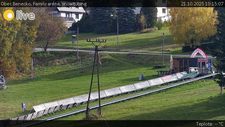 Obec Benecko - Family aréna, snowtubing - 21.10.2025 v 10:15 Obec Benecko - Family aréna, snowtubing - 21.10.2025 v 10:15