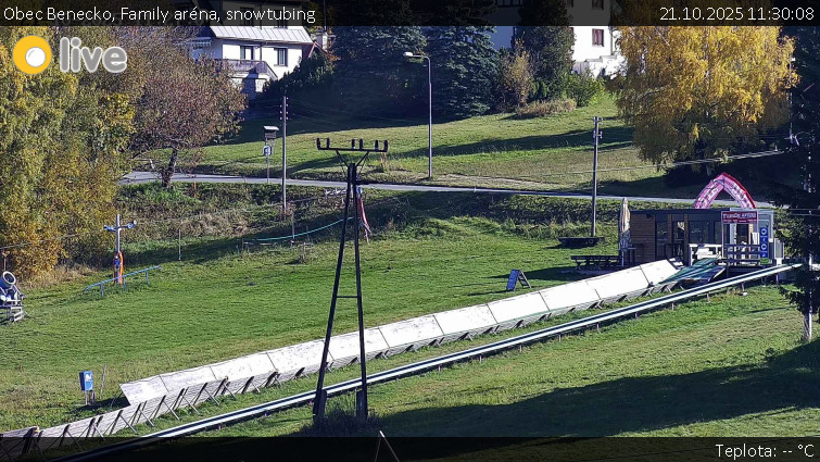 Obec Benecko - Family aréna, snowtubing - 21.10.2025 v 11:30 Obec Benecko - Family aréna, snowtubing - 21.10.2025 v 11:30
