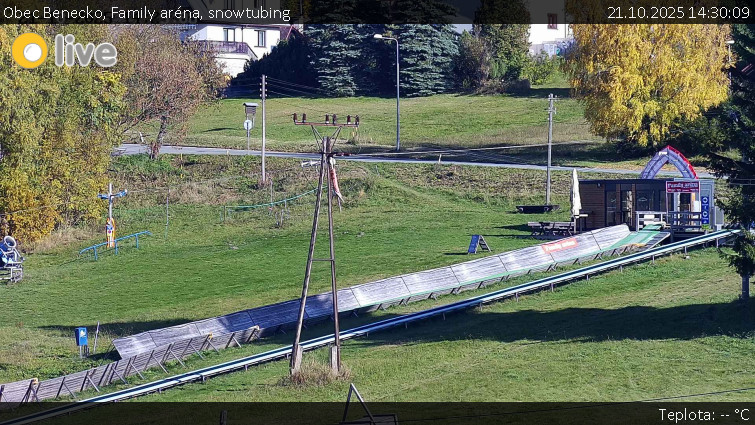 Obec Benecko - Family aréna, snowtubing - 21.10.2025 v 14:30 Obec Benecko - Family aréna, snowtubing - 21.10.2025 v 14:30