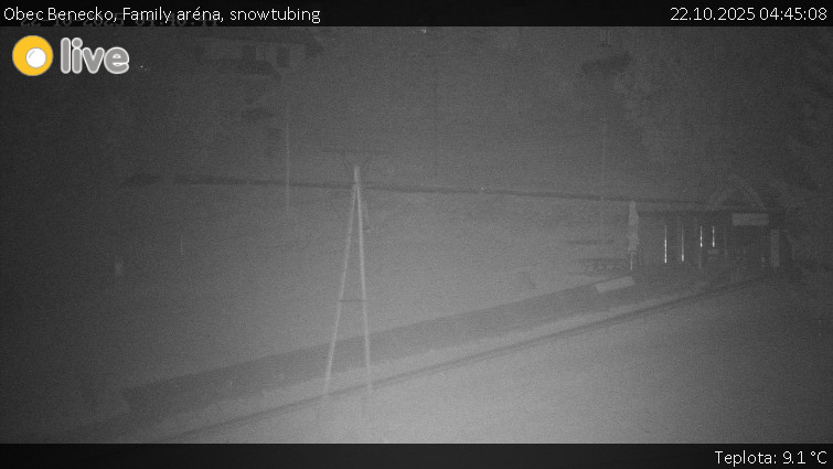 Obec Benecko - Family aréna, snowtubing - 22.10.2025 v 04:45 Obec Benecko - Family aréna, snowtubing - 22.10.2025 v 04:45