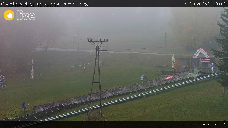 Obec Benecko - Family aréna, snowtubing - 22.10.2025 v 11:00 Obec Benecko - Family aréna, snowtubing - 22.10.2025 v 11:00