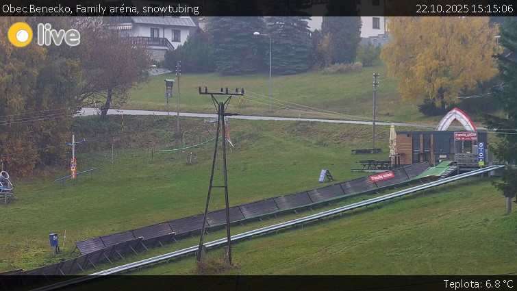 Obec Benecko - Family aréna, snowtubing - 22.10.2025 v 15:15 Obec Benecko - Family aréna, snowtubing - 22.10.2025 v 15:15