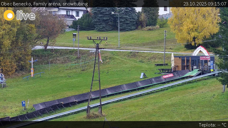 Obec Benecko - Family aréna, snowtubing - 23.10.2025 v 09:15 Obec Benecko - Family aréna, snowtubing - 23.10.2025 v 09:15