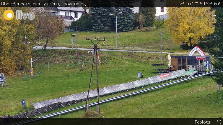 Obec Benecko - Family aréna, snowtubing - 23.10.2025 v 13:30 Obec Benecko - Family aréna, snowtubing - 23.10.2025 v 13:30
