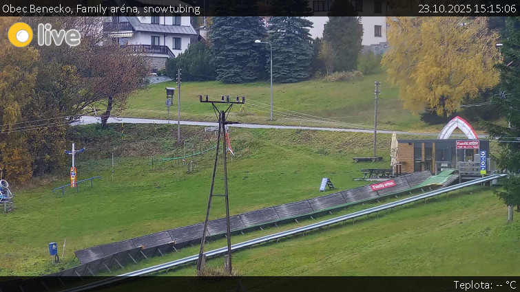 Obec Benecko - Family aréna, snowtubing - 23.10.2025 v 15:15 Obec Benecko - Family aréna, snowtubing - 23.10.2025 v 15:15