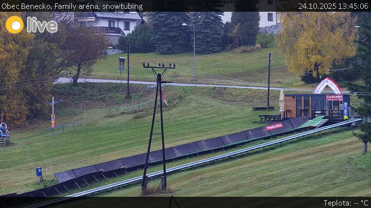 Obec Benecko - Family aréna, snowtubing - 24.10.2025 v 13:45 Obec Benecko - Family aréna, snowtubing - 24.10.2025 v 13:45