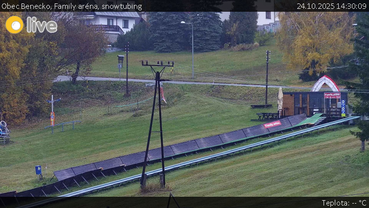 Obec Benecko - Family aréna, snowtubing - 24.10.2025 v 14:30 Obec Benecko - Family aréna, snowtubing - 24.10.2025 v 14:30