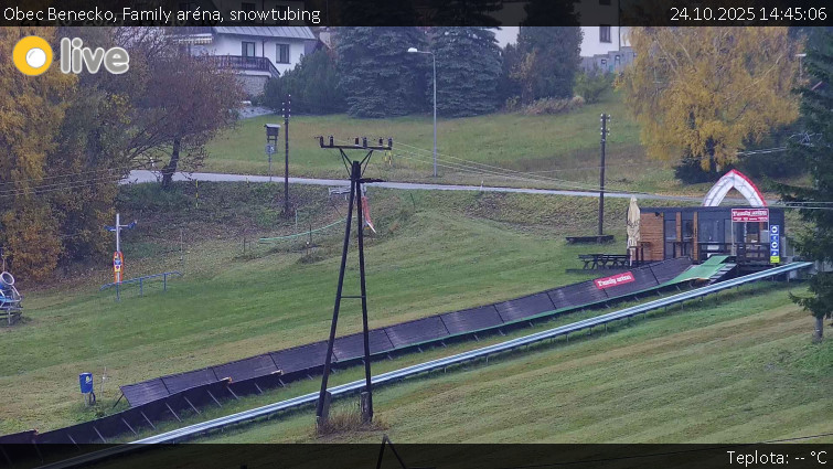 Obec Benecko - Family aréna, snowtubing - 24.10.2025 v 14:45 Obec Benecko - Family aréna, snowtubing - 24.10.2025 v 14:45