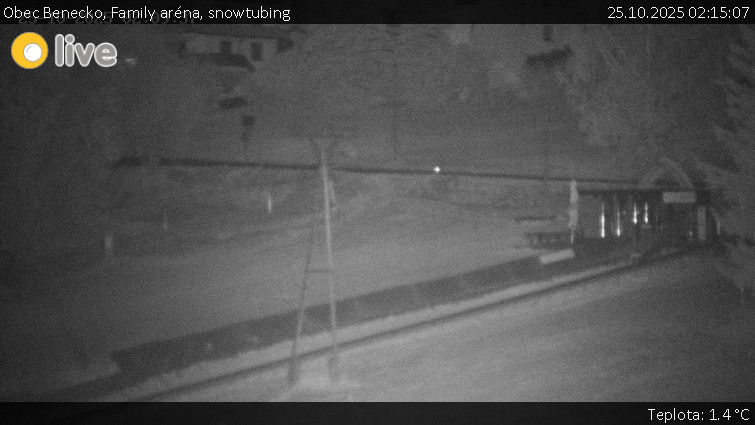 Obec Benecko - Family aréna, snowtubing - 25.10.2025 v 02:15 Obec Benecko - Family aréna, snowtubing - 25.10.2025 v 02:15