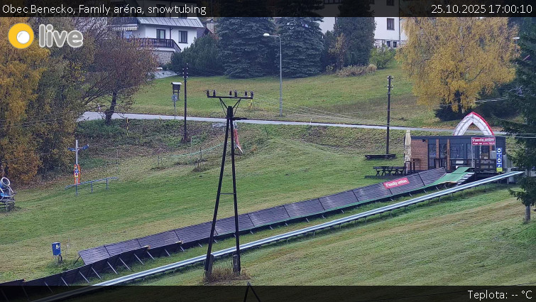 Obec Benecko - Family aréna, snowtubing - 25.10.2025 v 17:00 Obec Benecko - Family aréna, snowtubing - 25.10.2025 v 17:00