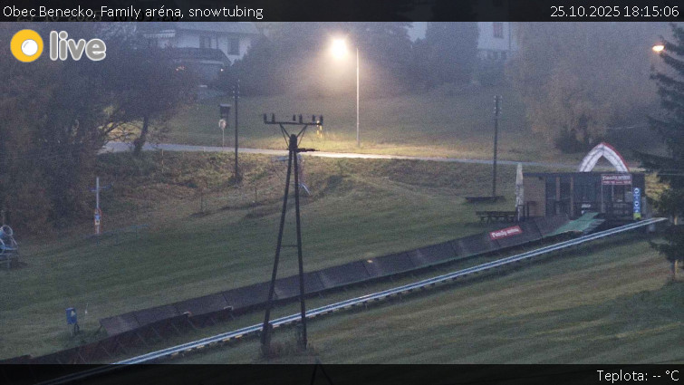 Obec Benecko - Family aréna, snowtubing - 25.10.2025 v 18:15 Obec Benecko - Family aréna, snowtubing - 25.10.2025 v 18:15