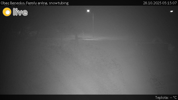 Obec Benecko - Family aréna, snowtubing - 28.10.2025 v 05:15 Obec Benecko - Family aréna, snowtubing - 28.10.2025 v 05:15